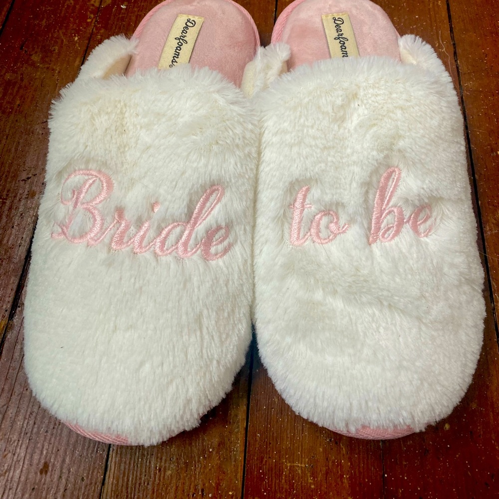Bride To Be Slippers